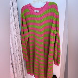 Adorable knit sweater dress! Washed but never worn. My loss if your gain.